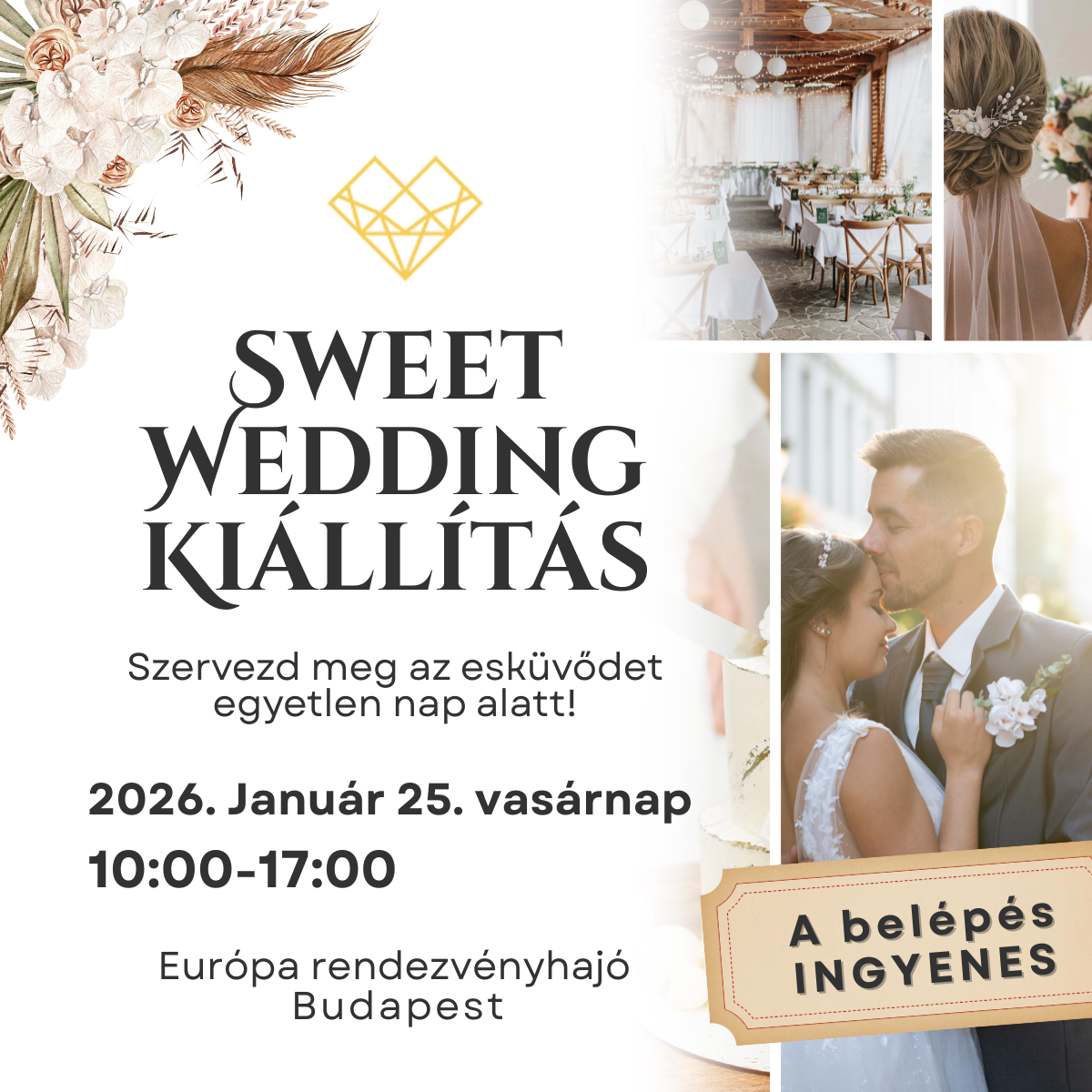 Sweet Wedding Kiállítás