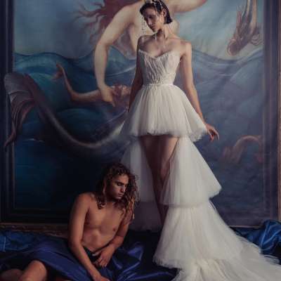 Esküvői ruha - Kim Kassas couture