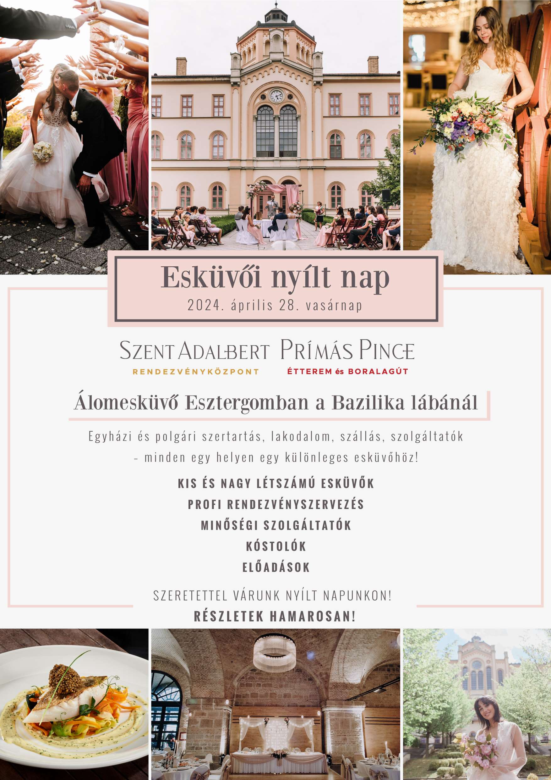 Esküvői nyílt nap Esztergomban