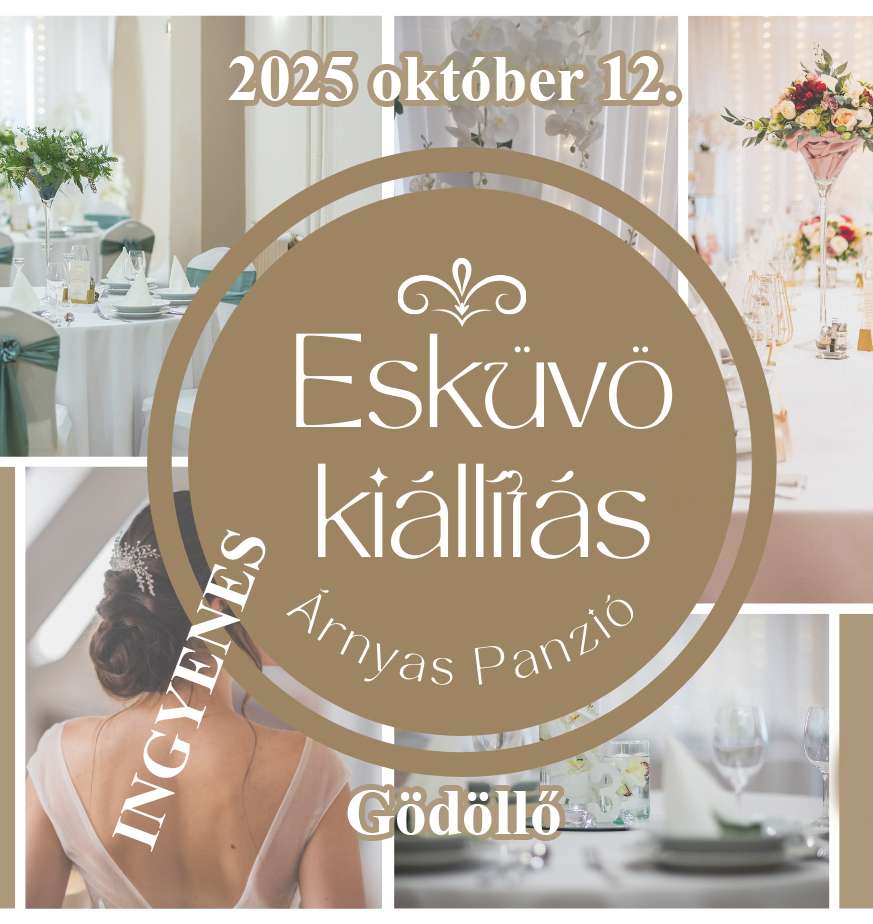 Esküvő kiállítás az Árnyas Panzióban